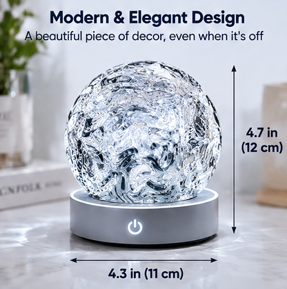 🌊 𝐓𝐨𝐲𝐧𝐞𝐜𝐝 Ocean Wave Projector Lamp | 16 Colors Crystal Water Ripple Night Light with Remote Control ✨ Dynamic Ambient Lighting for Bedroom, Living Room & Gaming Room