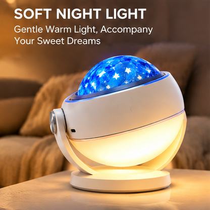 ✨ 𝐓𝐨𝐲𝐧𝐞𝐜𝐝® 3-in-1 Galaxy Star Projector & Night Light with Bluetooth Speaker (180° Adjustable) 🌌